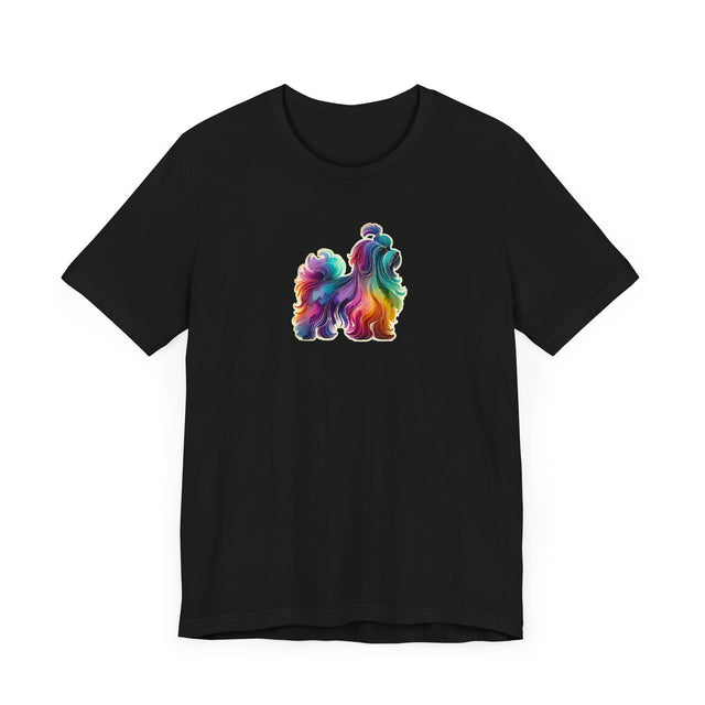 Rainbow Havanese T-shirt,Pride Shirt,Dog Lover Top,Rainbow Animals,LGBTQ+ Tee, Havanese gift, Hav Owner
