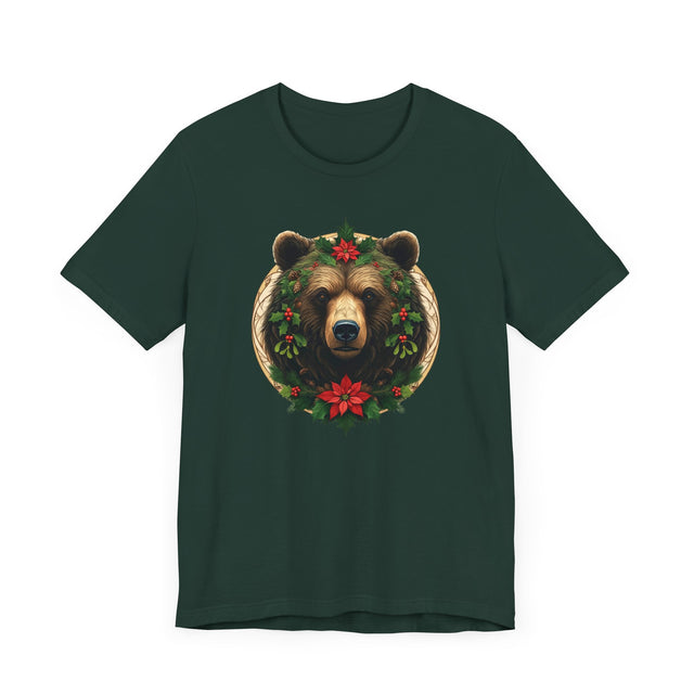 Christmas Brown Bear T-shirt