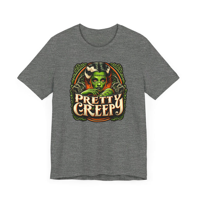 Pretty Creepy Bride of Frankenstein T-shirt, Halloween Shirt