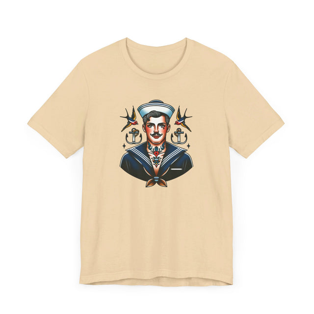 Tattooed Sailor T-shirt, Sailor shirt, Flash Tattoo Style