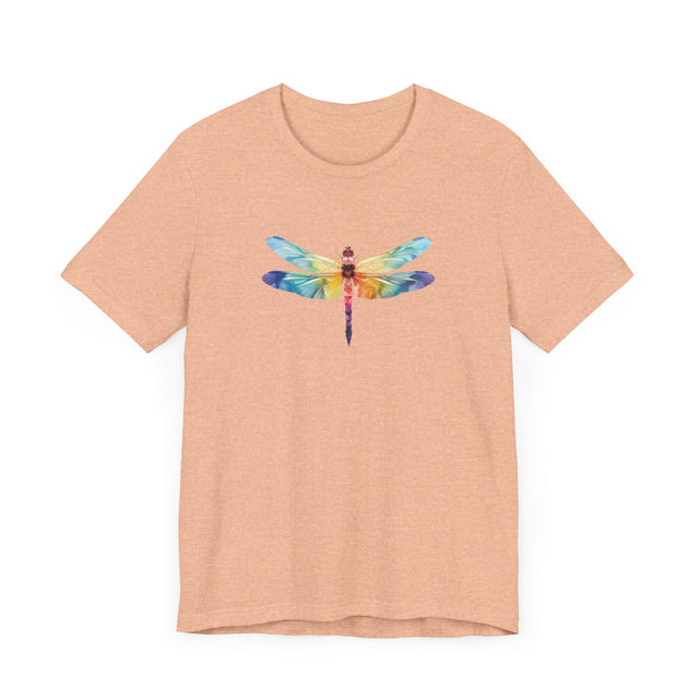 Rainbow Geometric Dragonfly