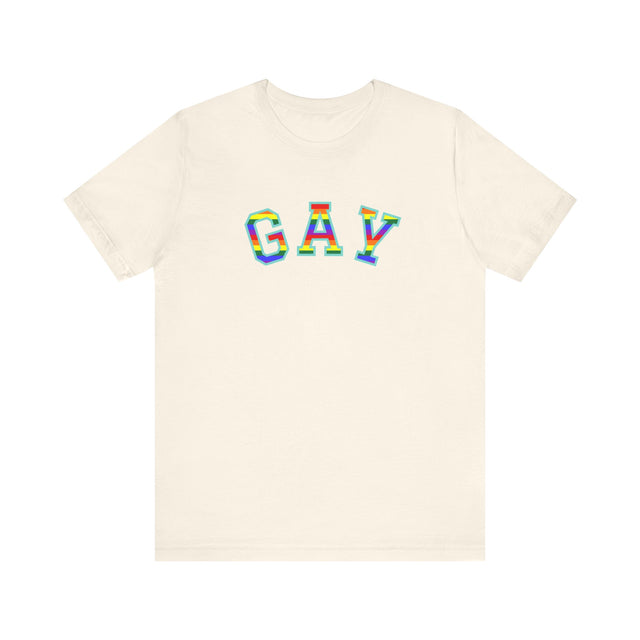 GAY Tshirt, Gay Pride Tshirt, LGBTQ+ tshirt, GAY shirt, Pride Shirt, lesbian shirt, Queer tshirt, Gay and proud tshirt, Love is Love shirt