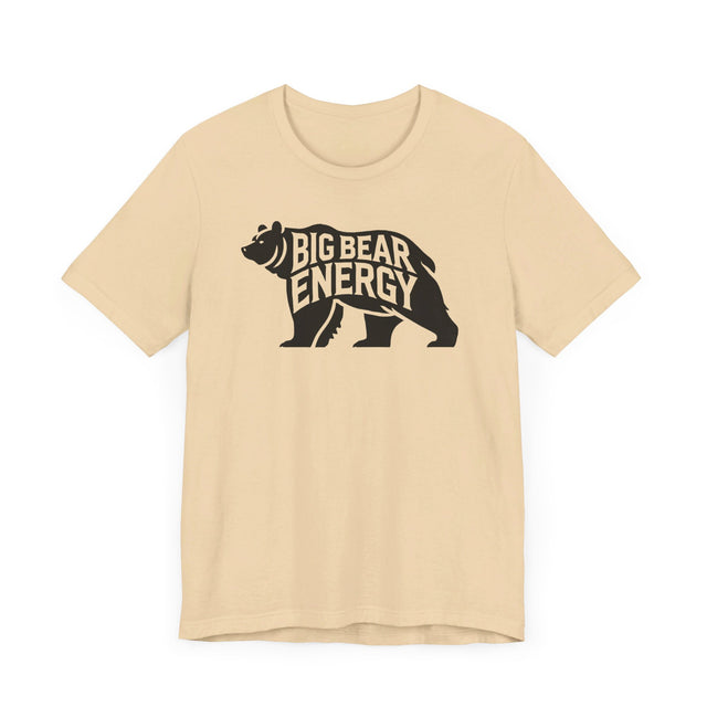 Big Bear Energy Silhouette T-shirt, Animal Lover T shirt, LGBTQ+, Big Bear