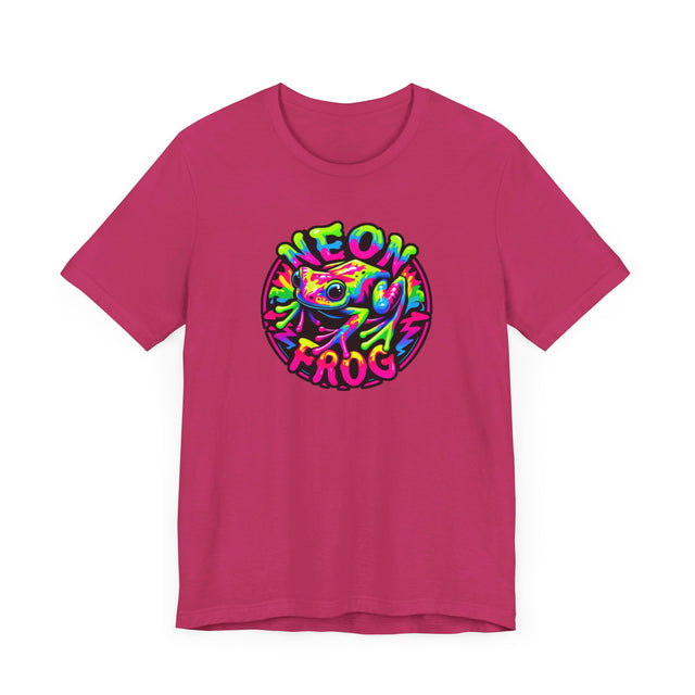 Neon Frog T-shirt, Amphibian Tee