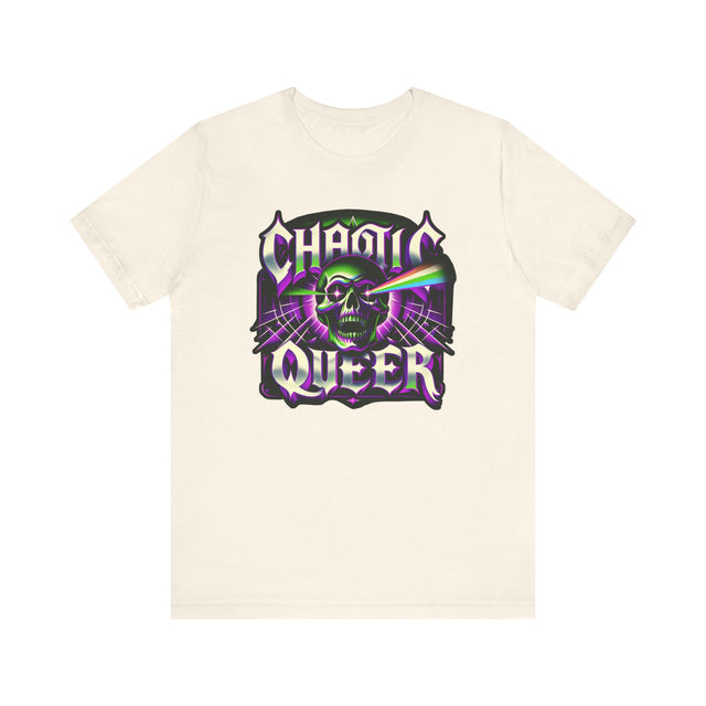 Chaotic Queer Shirt,Pride T-Shirt,Pride Parade T shirt, LGBTQ+ Tee,Nonbinary,Gay,Lesbian,Bisexual,Trans,BGLT,LBGT,Radical Fairies,Queer Goth
