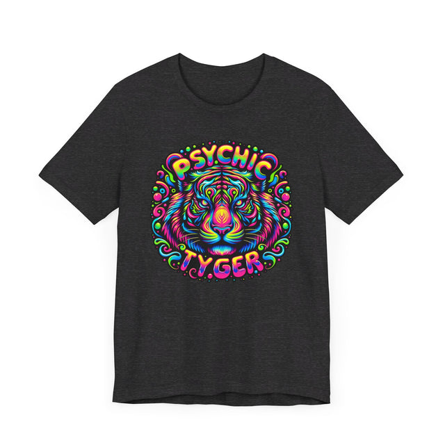 Psychic Tyger T-shirt,Tiger Lover Top,Big Cat Lover
