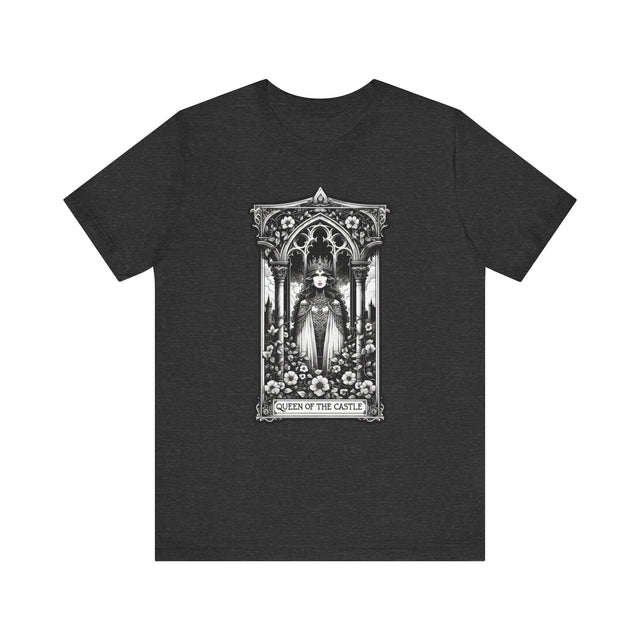 Queen of the Castle,Tarot card shirt,Mother's Day Gift,Tarot Reader Gift,Witchy Shirt,Mystical Cards Tee,Celestial Astrology,Gift for her