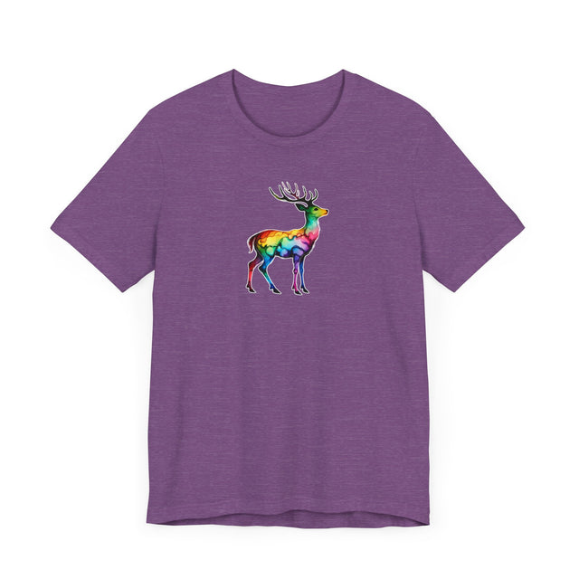 Rainbow White-Tailed Deer,Deer lover shirt,Pride Shirt,Rainbow,Pride Parade T shirt,LGBTQ+ Ally Tee
