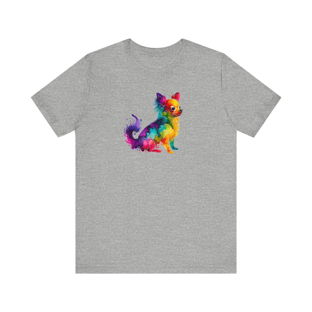 Rainbow Chihuahua T-shirt,Pride Shirt,Dog Lover Top,Rainbow Animals,LGBTQ+ Tee, Chihuahua Owner