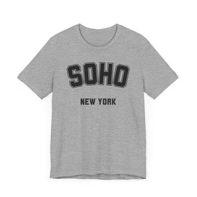 SoHo Tshirt, New York Lover, Hip New York Gift, Real New Yorker T-shirt, Cute T for her, Cool T for him, NYC Tshirt, New York City Gift