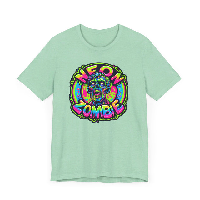 Neon Zombie Drip T-shirt, Halloween Tee, Neon Goth