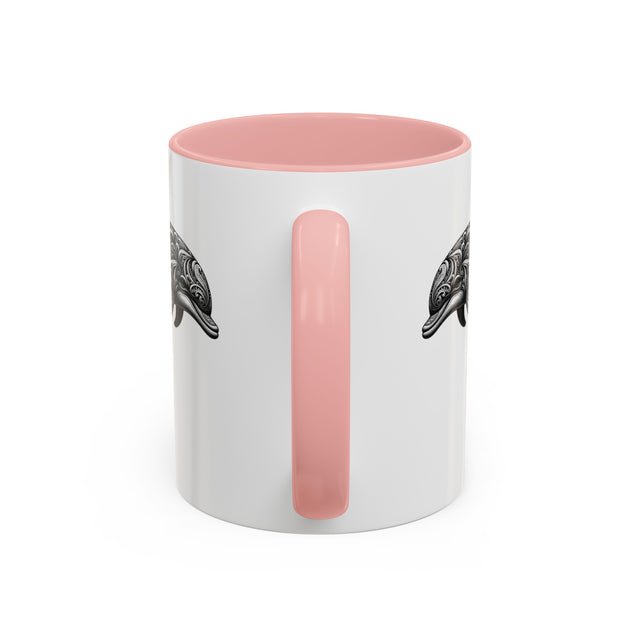 Dolphin Mug, Ocean Gift, Boating Gift, Coastal Living, Sea Gift, Coastal gift, Coastal Decor, Nautical Mug, Nautical Gift, Sailing gift