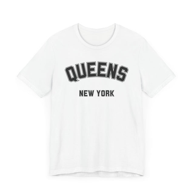 Queens NY Tshirt, New York Lover, Queens Gift, Real New Yorker T-shirt, Cute T for her, Cool T for him, NYC Tshirt, New York City Gift