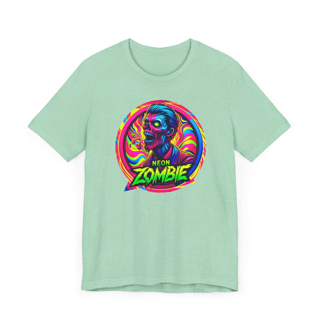 Neon Zombie Spit T-shirt, Halloween Tee, Neon Goth
