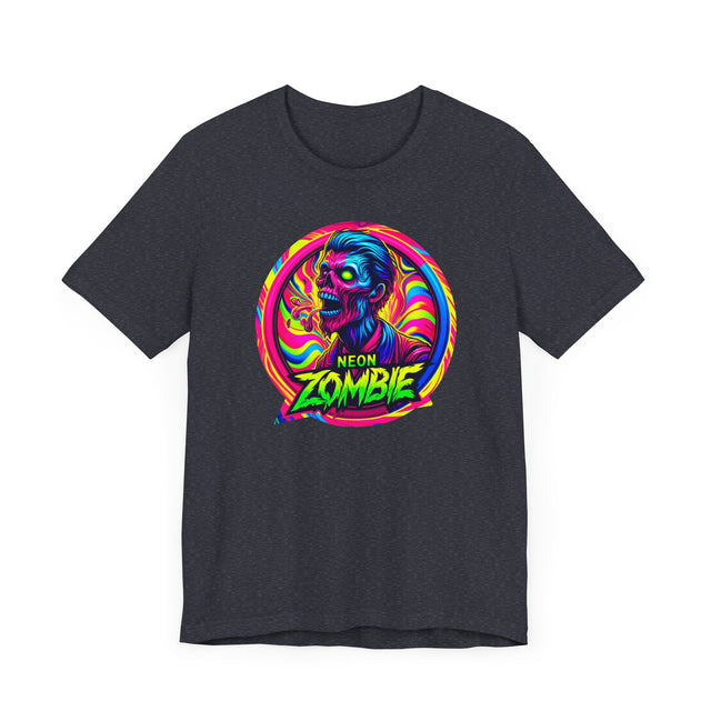 Neon Zombie Spit T-shirt, Halloween Tee, Neon Goth
