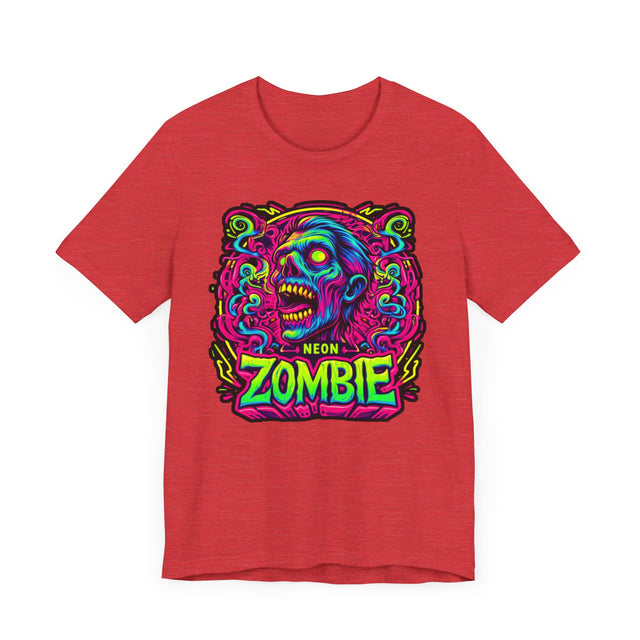 Neon Zombie T-shirt, Halloween Tee, Neon Goth