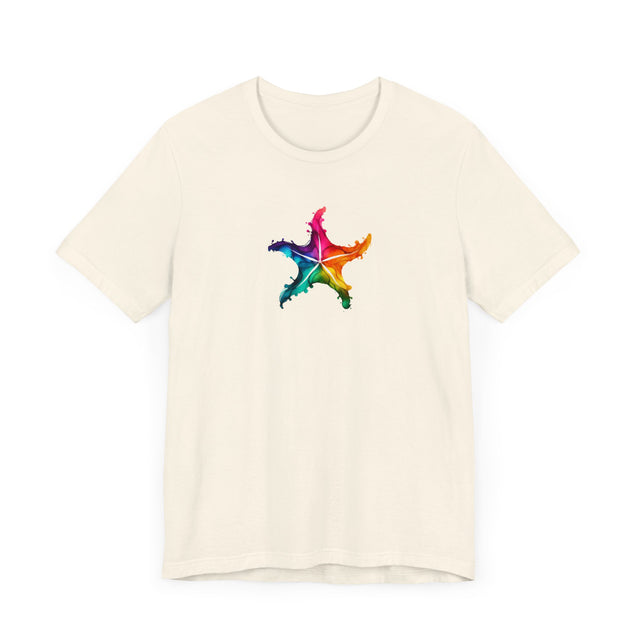 Rainbow Starfish Alcohol Ink,Marine life Tee,Sea life lover,Ocean Life,Nautical,Pride Shirt,LGBTQ+ Tee