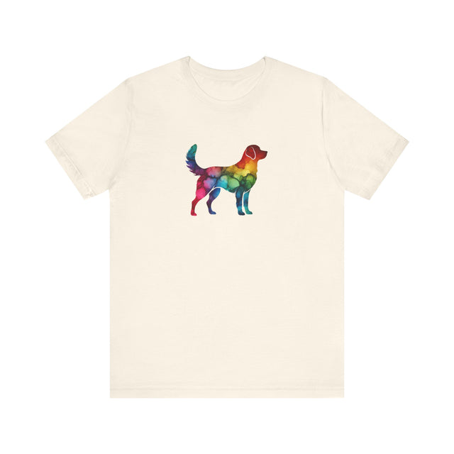 Rainbow Labrador Retriever T-shirt,Pride Shirt,Dog Lover Top,Rainbow Animals,LGBTQ+ Tee, Lab Owner