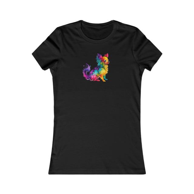 Rainbow Chihuahua T-shirt,Pride Shirt,Dog Lover Top,Rainbow Animals,LGBTQ+ Tee, Chihuahua Owner,Women's Favorite Tee