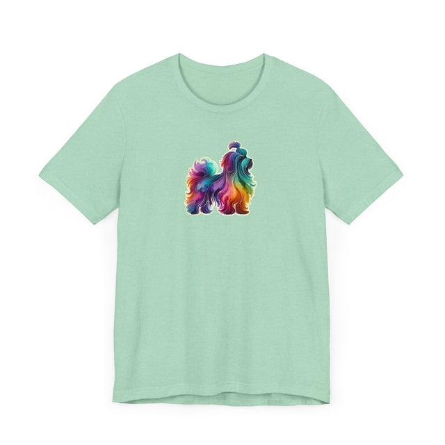 Rainbow Havanese T-shirt,Pride Shirt,Dog Lover Top,Rainbow Animals,LGBTQ+ Tee, Havanese gift, Hav Owner
