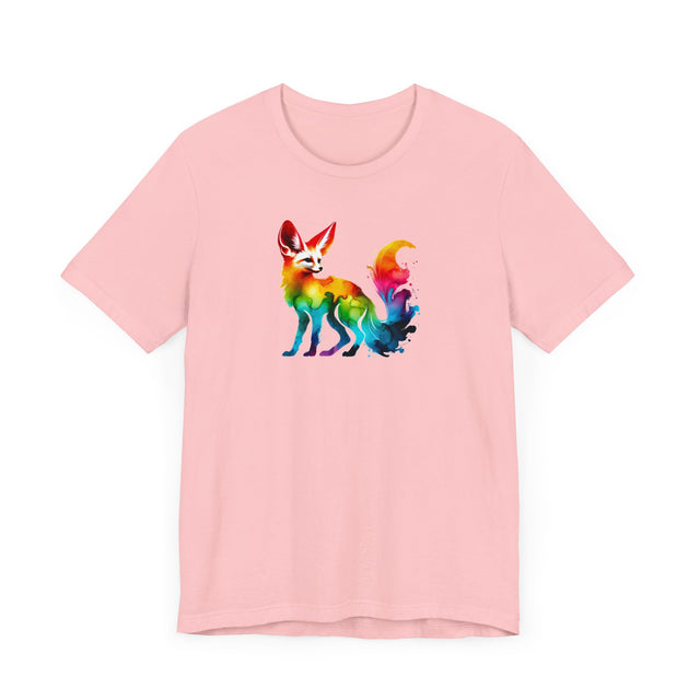 Rainbow Fennec Fox,Vixen lover,Foxy tee,Pride Shirt,Rainbow,Pride Parade T shirt,LGBTQ+ Ally Tee