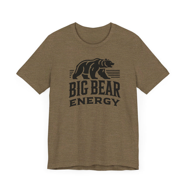 Big Bear Energy T-shirt, Animal Lover T shirt, LGBTQ+, Big Bear