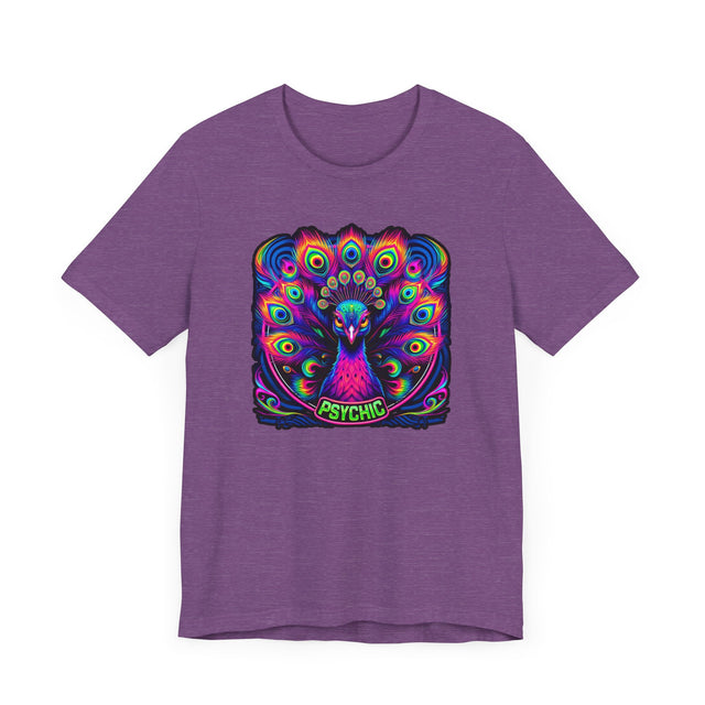 Psychic Peacock T-shirt, Peacock Tee, Bird Lover