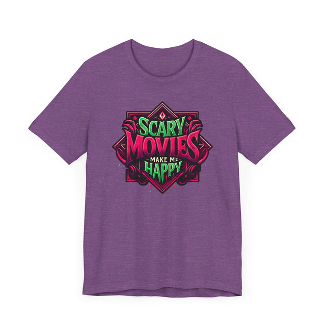 Scary Movies Make Me Happy T-shirt, Halloween Shirt