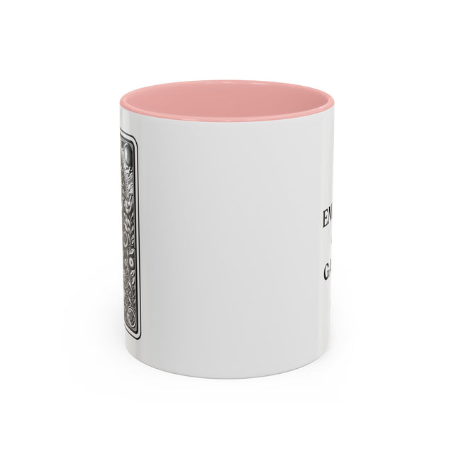 Empress of the Garden,Tarot card mug,Mothers Day Gift,Tarot coffee cup,Gardening cup,Mystical Cards mug,Gardener Gift,Gift for her