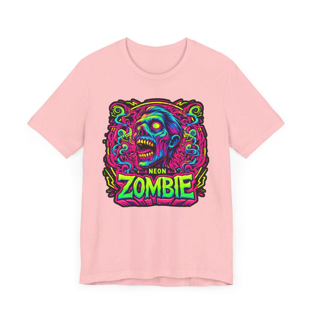 Neon Zombie T-shirt, Halloween Tee, Neon Goth