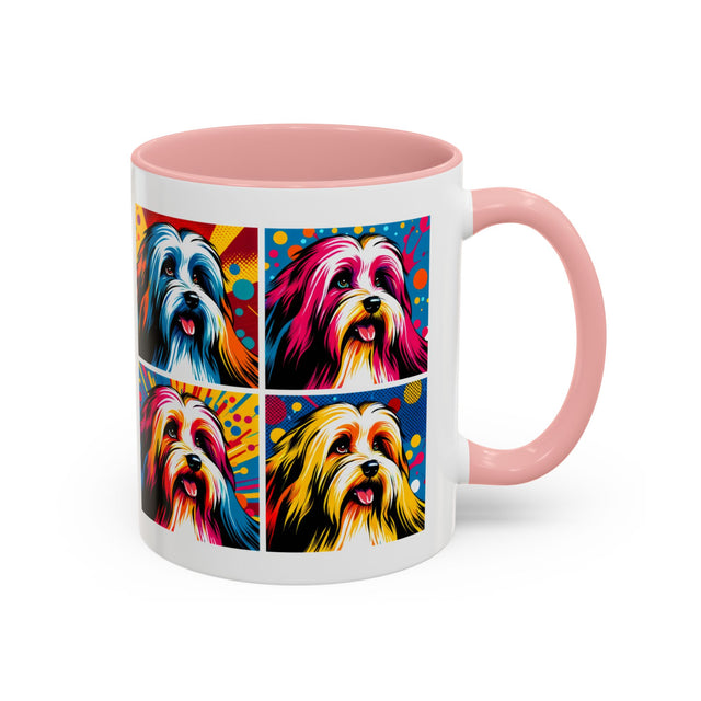 Havanese Coffee Cup,4-Panel Pop Art Mug,Havanese Lover,Hav Mom,Hav Dad,Dog Lover Gift,Havanese Gift