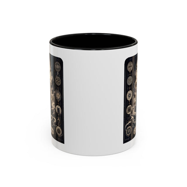 Queen of Mystery,Tarot card mug,Mothers Day Gift,Tarot Reader Gift,Witchy cup,Mystical Cards cup,Celestial Astrology,Gift for her,Gothic Art