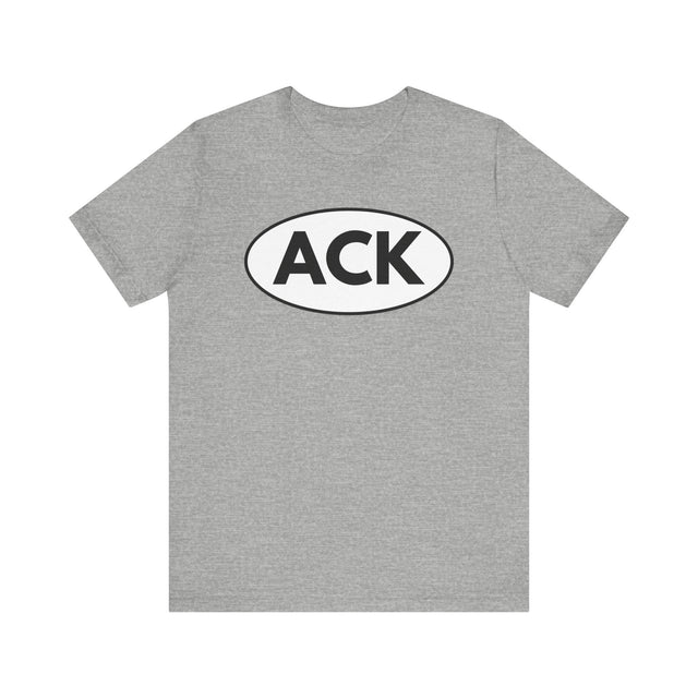 ACK tshirt, Nantucket airport shirt, Nantucket Shirt