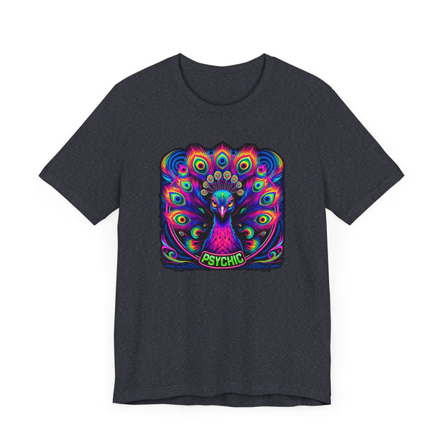 Psychic Peacock T-shirt, Peacock Tee, Bird Lover