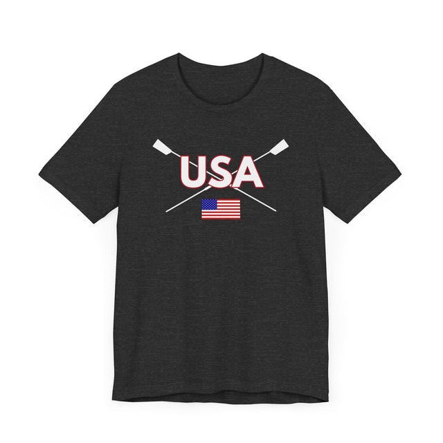 Rowing USA Shirt, Rowing Crew Shirt, Support USA Shirt, USA Rower, Rower Gift, Rowing Coach Gift, Rowing Gift