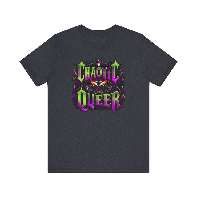 Chaotic Queer Shirt,Pride T-Shirt,Pride Parade T shirt, LGBTQ+ Tee,Nonbinary,Gay,Lesbian,Bisexual,Trans,BGLT,LBGT,Radical Fairies,Queer Goth