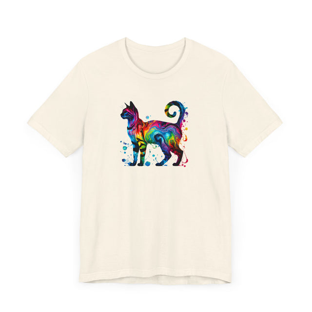 Rainbow Bengal Cat T-shirt,Pride Shirt,Cat Lover Top,Rainbow Animals,LGBTQ+ Tee,Feline,Kitten,Kitty
