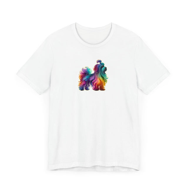 Rainbow Havanese T-shirt,Pride Shirt,Dog Lover Top,Rainbow Animals,LGBTQ+ Tee, Havanese gift, Hav Owner