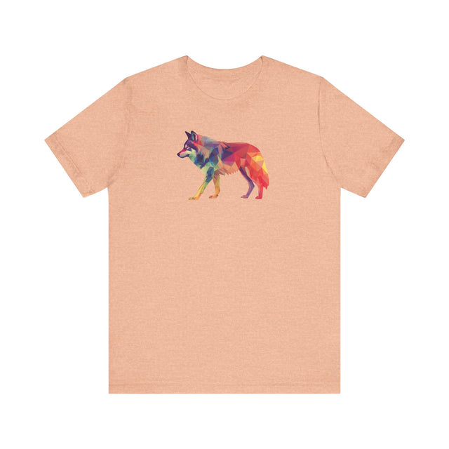 Rainbow Wolf T-shirt,Pride Shirt,Pride Parade Top,Rainbow Animals,LGBTQ+ Tee,Nonbinary,Gay,Lesbian,Bisexual,Trans,BGLT,Enby,Pansexual