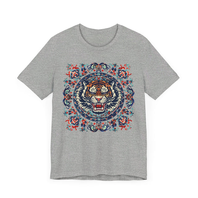 Tiger Mandala T-shirt,Tiger Lover Top,Big Cat Lover
