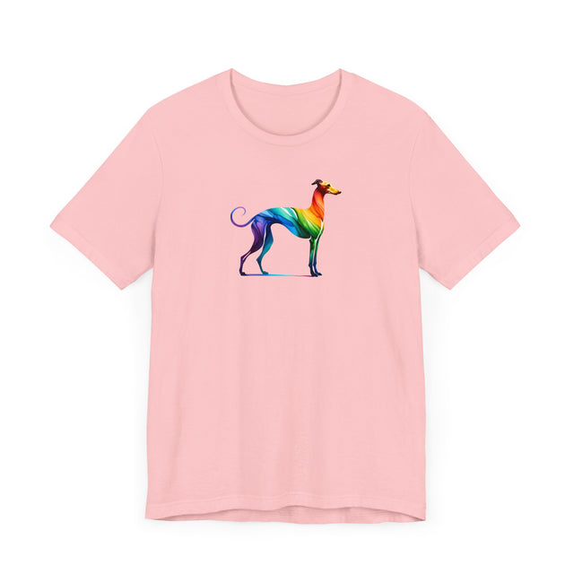 Rainbow Italian Greyhound T-shirt,Pride Shirt,Dog Lover Top,Rainbow Animals,LGBTQ+ Tee, IG gift, Iggy Owner