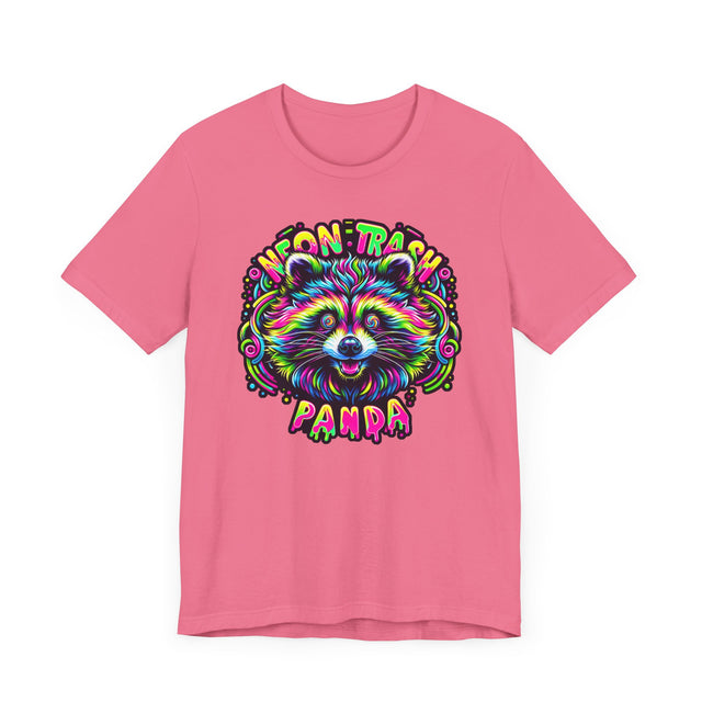 Hypnotic Eyes Neon Trash Panda T-shirt, Raccoon Shirt, Animal Lover T shirt