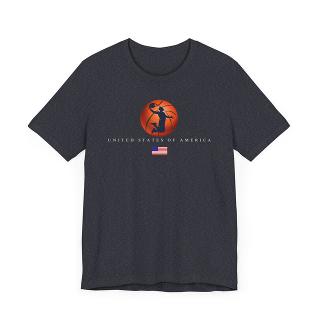 Basketball USA Shirt-Basketball Shirt-Support USA Shirt-Basketball Gift-Basketball Coach Gift-Basketball Player Gift