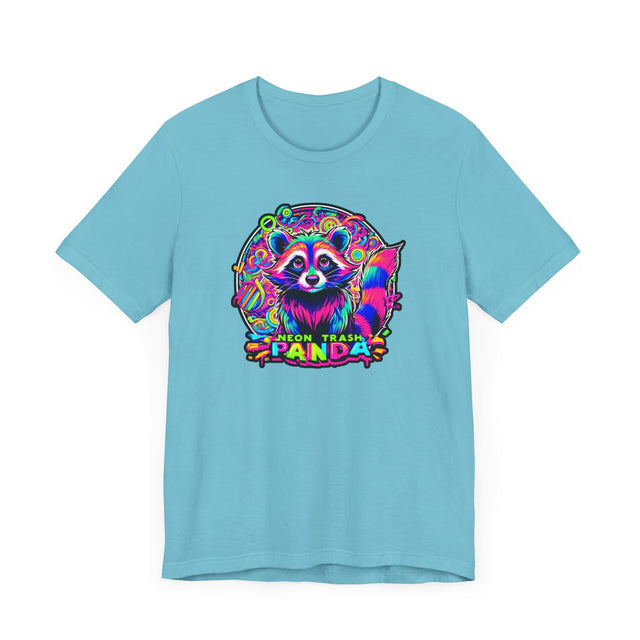 Neon Trash Panda T-shirt, Raccoon Shirt, Animal Lover T shirt