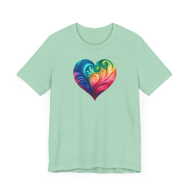 Rainbow Heart Swirl Shirt