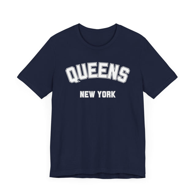 Queens NY Tshirt, New York Lover, Queens Gift, Real New Yorker T-shirt, Cute T for her, Cool T for him, NYC Tshirt, New York City Gift