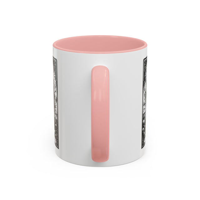 Queen of Bones,Tarot Card Mug,Creepy Cup,Goth Mom Gift,Halloween Cup,Goth Mug,Horror Fan,Trick Or Treat,Spooky Gift,Gothic Art,Skeleton Mug