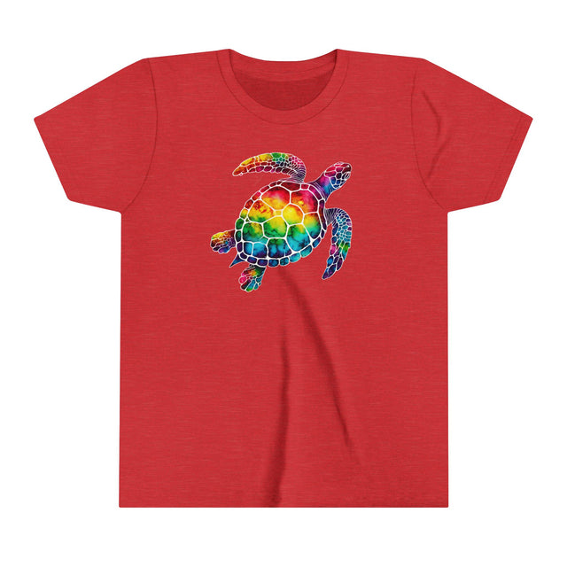 Rainbow Sea Turtle T-shirt,Sea Turtle T shirt, Ocean, Kids, Child, Youth size