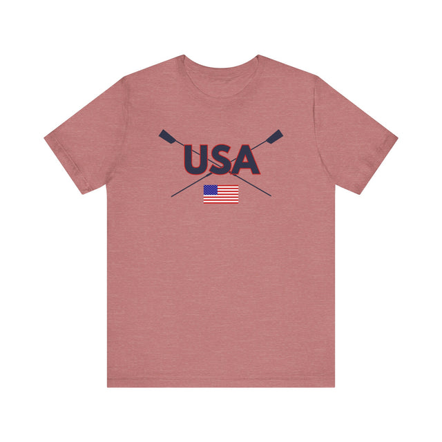 Rowing USA Shirt, Rowing Crew Shirt, Support USA Shirt, USA Rower, Rower Gift, Rowing Coach Gift, Rowing Gift