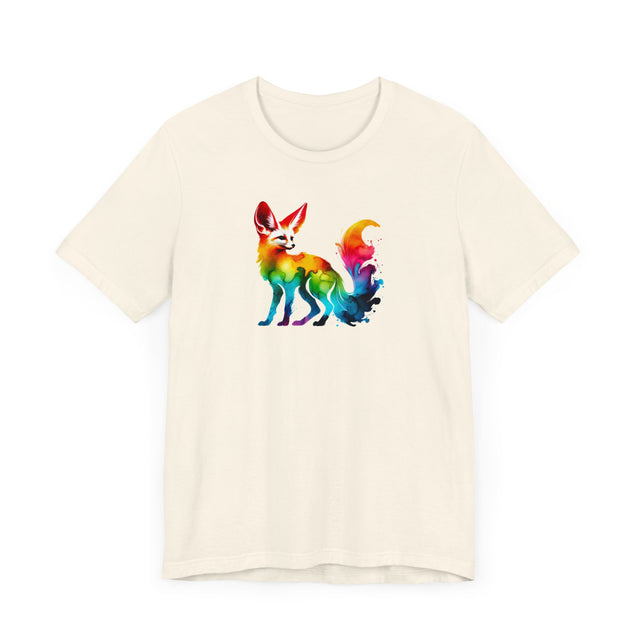 Rainbow Fennec Fox,Vixen lover,Foxy tee,Pride Shirt,Rainbow,Pride Parade T shirt,LGBTQ+ Ally Tee